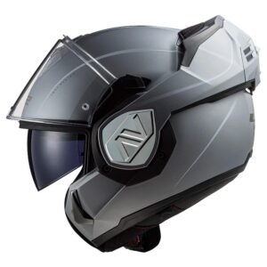 MODULAR LS2 FF906 ADVANT SOLID HELMET TITANIUM MATT - Image 3