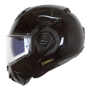 MODULAR LS2 FF906 ADVANT SOLID HELMET BLACK GLOSS - Image 3