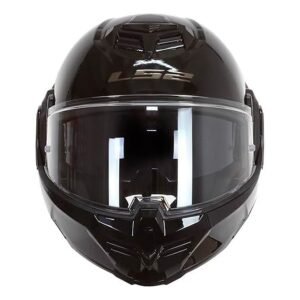 MODULAR LS2 FF906 ADVANT SOLID HELMET BLACK GLOSS - Image 5