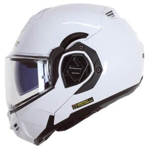 MODULAR LS2 FF906 ADVANT SOLID HELMET WHITE - Image 3
