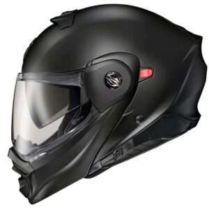 MODULAR TRAIL SCORPION ADX-2 SOLID HELMET - BLACK MATT - Image 5