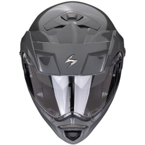 Casco Scorpion Adx-2 Sólido de Trail modular - Gris - Imagen 3