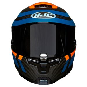 Hjc Rpha70 Carbon Reple Casco Azul / Naranja - Imagen 4