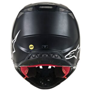 Alpinestars Supertech Sm8 Solid Cross / Casco Enduro Negro Matt - Imagen 4