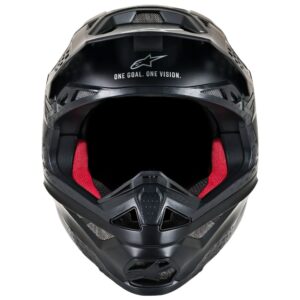Alpinestars Supertech Sm8 Solid Cross / Casco Enduro Negro Matt - Imagen 5