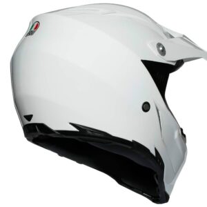 AGV AX-8 SOLID CROSS / ENDURO HELMET WHITE - Image 3