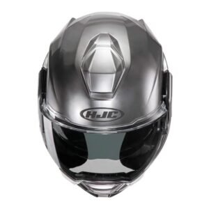 HJC I100 HELMET SILVER - Image 4