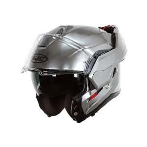 HJC I100 HELMET SILVER - Image 5