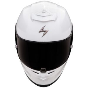 SCORPION EXO R1 EVO II AIR SOLID HELMET - WHITE - Image 3