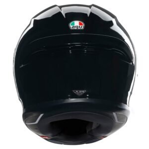 AGV K6 SOLID HELMET - BLACK - Image 3