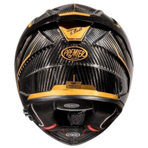 Casco Premier Devil Carbon St 19 Negro / Oro - Imagen 3
