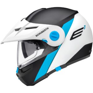 SCHUBERTH E1 Gravity Blue Matt Modular Helmet