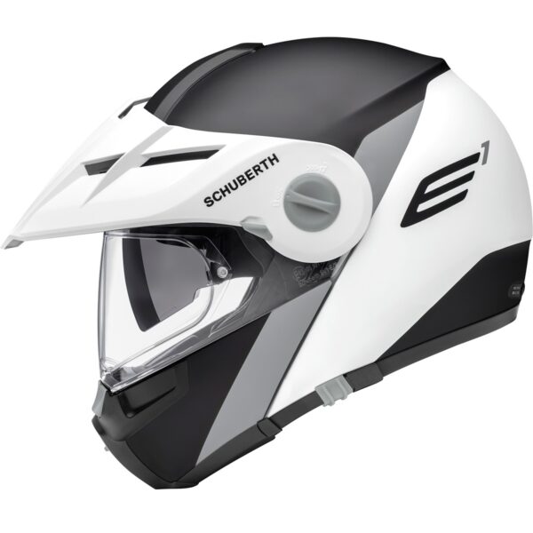 SCHUBERTH E1 Gravity Grey Matt Modular Helmet SCHUBERTH E1 Gravity Grey Matt Modular Helmet