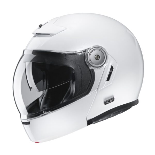 HJC V90 Monocolor White Modular Helmet HJC V90 Monocolor White Modular Helmet