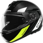SCHUBERTH C4 Pro Carbon Avio Black / Yellow Modular Helmet