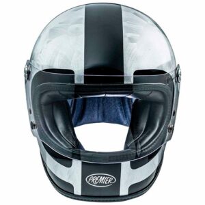 PREMIER TROPHY PLATINUM HELMET DR DO 92 22.05 - GREY / BLACK / RED - Image 3