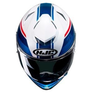 HJC RPHA 71 MAPOS HELMET - WHITE / BLUE - Image 4