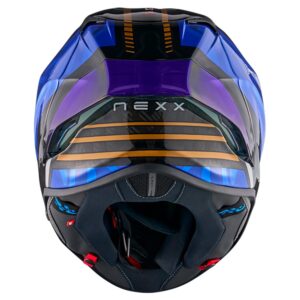 NEXX X.R3R SWIRL HELMET - DARK BLUE - Image 3