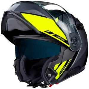 NEXX X.VILITUR MODULAR HELMET - YELLOW / GRAY - Image 3