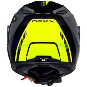 NEXX X.VILITUR MODULAR HELMET - YELLOW / GRAY - Image 4