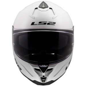 LS2 FF817 CHALLENGER II MONOCOLOR HELMET - WHITE - Image 4