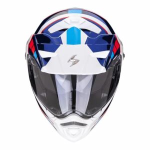 SCORPION ADX2 Camino White / Blue / Red Modular Helmet