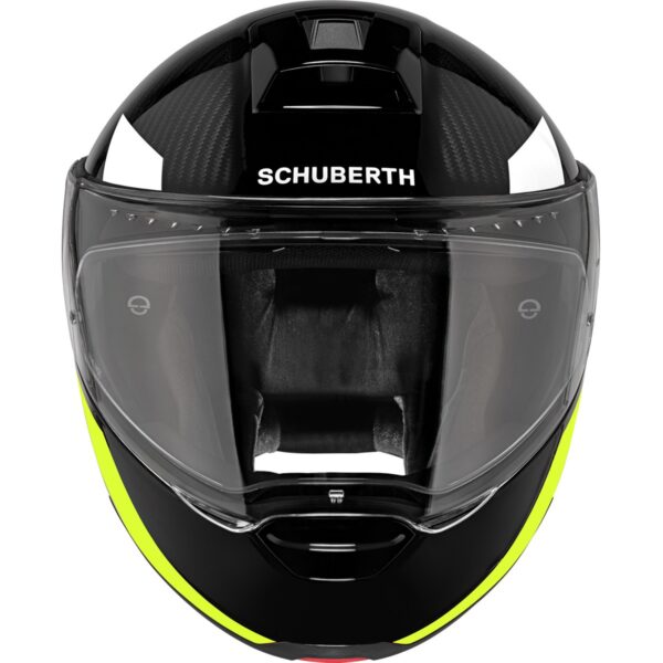 SCHUBERTH C4 Pro Carbon Avio Black / Yellow Modular Helmet