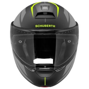 SCHUBERTH C4 PRO MERAK MODULAR HELMET YELLOW MATT - Image 4