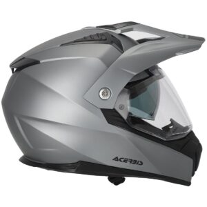 ACERBIS Flip FS-606 Metallic Grey Helmet - Image 5