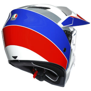 AGV AX9 Atlante White / Blue / Red Helmet - Image 3