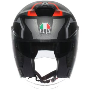AGV Irides Zurigo Black / Grey Helmet - Image 3