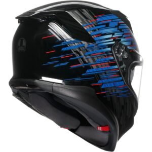 AGV K7 Genisys Matt Negro / Azul / Casco Gris - Imagen 3