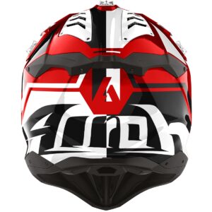 AIROH Aviator 3 League Red Gloss Helmet - Image 3