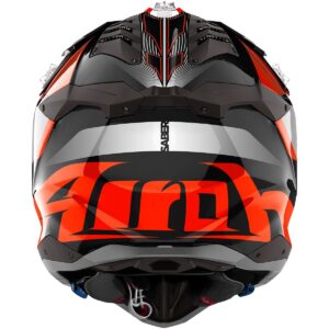 AIROH Aviator 3 Saber Orange Helmet - Image 3