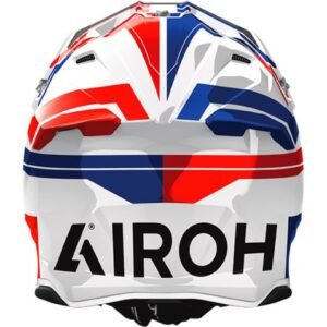 AIROH Twist 3 Dynasty Red / Blue Gloss 2026 Helmet - Image 3