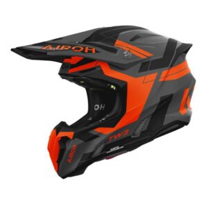 AIROH Twist 3 Dynasty Orange Matt 2026 Helmet - Image 1