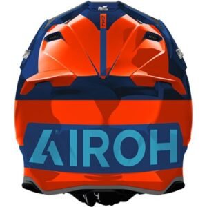 AIROH Twist 3 Fancy Orange / Blue Gloss 2026 Helmet - Image 3
