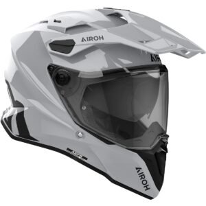 AIROH Commander 2 Cement Grey Gloss Helmet - Image 2