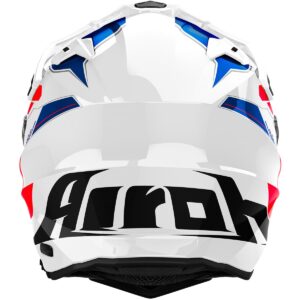 AIROH Comandante 2 Revelar azul / Rojo Casco de brillo - Imagen 3