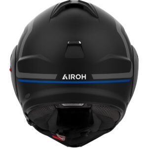 AIROH Mathisse II Genius Blue Matt Helmet - Image 3