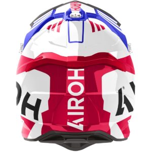 AIROH Strycker Brave Blue / Red 2024 Helmet - Image 3