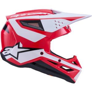 ALPINESTARS S-M3 Heat Red / White / Black 2026 Helmet - Image 5