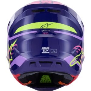 ALPINESTARS S-M7 Deed Purple / Pink 2026 Helmet - Image 3