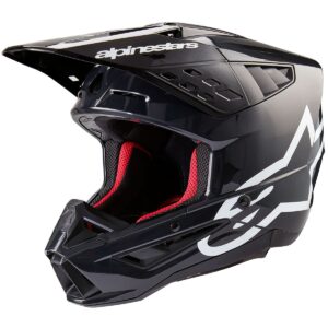 ALPINESTARS S-M5 Corp Dark Gray Glossy 2024 Helmet - Image 1