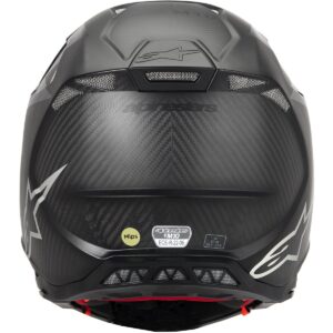ALPINESTARS Supertech S-M10 Fame Black Carbon M&G 2024 Helmet - Image 3
