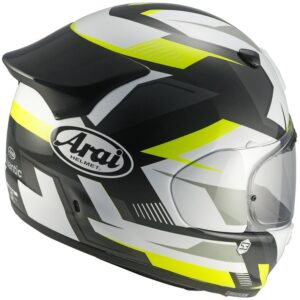 ARAI Supra cuántica Amarillo / Blanco / Casco Negro - Imagen 2