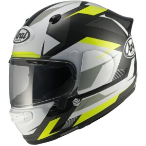 ARAI Supra cuántica Amarillo / Blanco / Casco Negro - Imagen 1