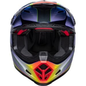BELL Moto-9S Flex Pro Circuit 23 Plata escama metálica 2023 Casco - Imagen 5
