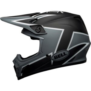BELL MX-9 MIPS Twitch Matte Black / Gray / White 2023 Helmet - Image 5