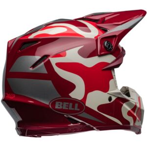 BELL Moto-9S Flex 22.06 Ferrandis Méchant Red / Silver 2024 Helmet - Image 5